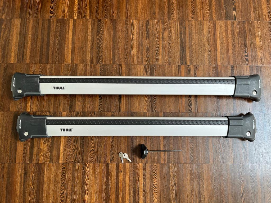 Thule WingBar Edge 9584 dakdragers, Auto diversen, Dakdragers, Gebruikt, Ophalen