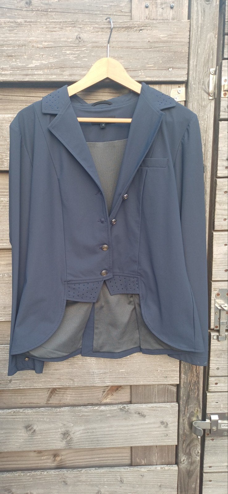 Te koop, Blauw, Dressuur, Ophalen of Verzenden, Bovenkleding