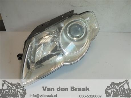 Volkswagen Passat 2005-2010 Koplamp links, Gebruikt, -, Volkswagen, Herkomst onderdeel bekend