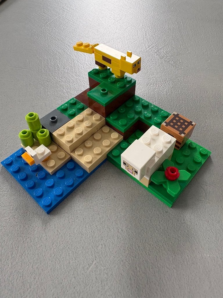 Minecraft lego set, Ophalen, Gebruikt, Minecraft, Lego