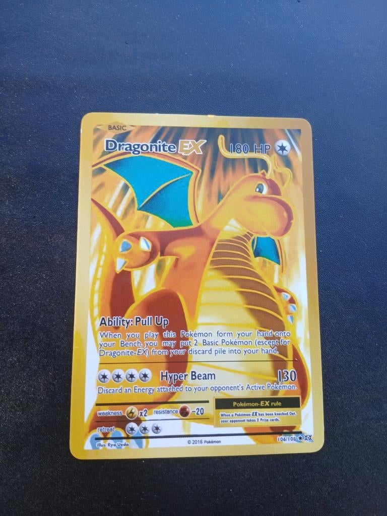Dragonite EX-Pokemon, Hobby en Vrije tijd, Verzamelkaartspellen | Pokémon, Ophalen of Verzenden, Nieuw, Losse kaart, Foil