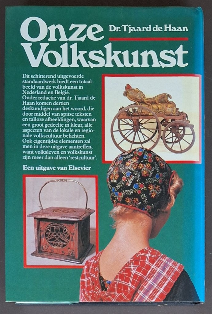 Onze volkskunst - Dr. Tjaard de Haan, Ophalen of Verzenden, Gelezen, Dr. Tjaard de Haan