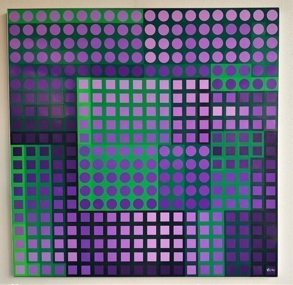 Vasarely Planetary Folklore Participations multiple, Ophalen of Verzenden