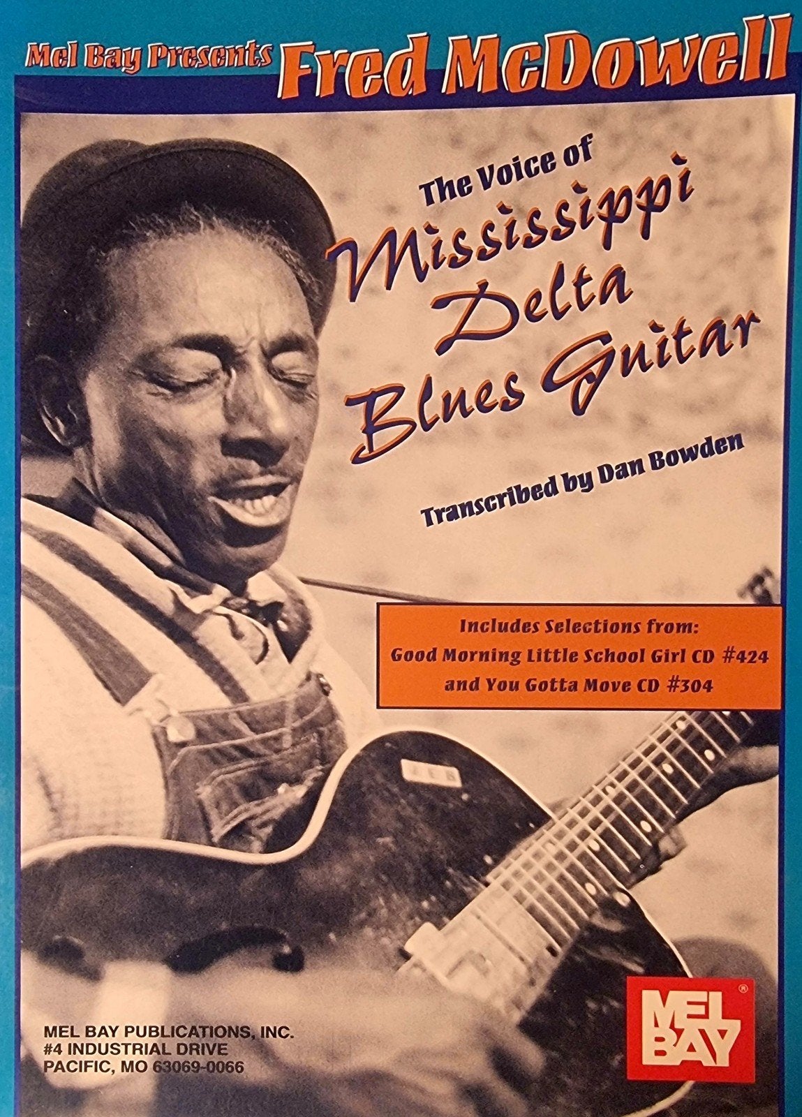 Fred McDowell The Voice Mississippi Delta Blues Guitar G56, Muziek en Instrumenten, Gitaar, Verzenden, Zo goed als nieuw, Thema