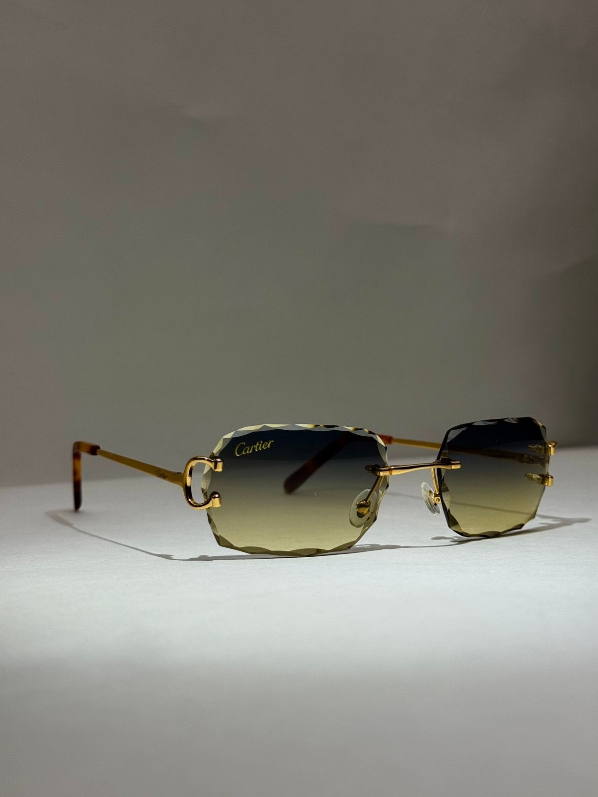 Cartier Bril – Diamond Cut Glazen – Compleet met Doos, Sieraden, Tassen en Uiterlijk, Zonnebrillen en Brillen | Heren, Ophalen of Verzenden
