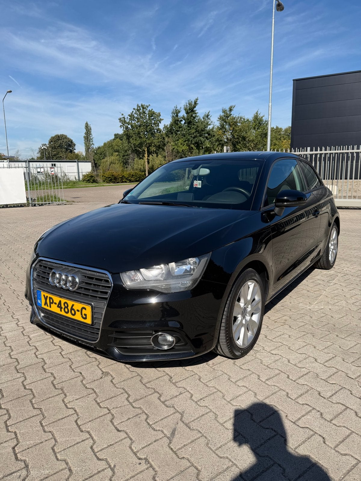 Audi A1 1.2 Tfsi 63KW 2011 Zwart, Auto's, Voorwielaandrijving, 4 cilinders, 4 stoelen, Zwart