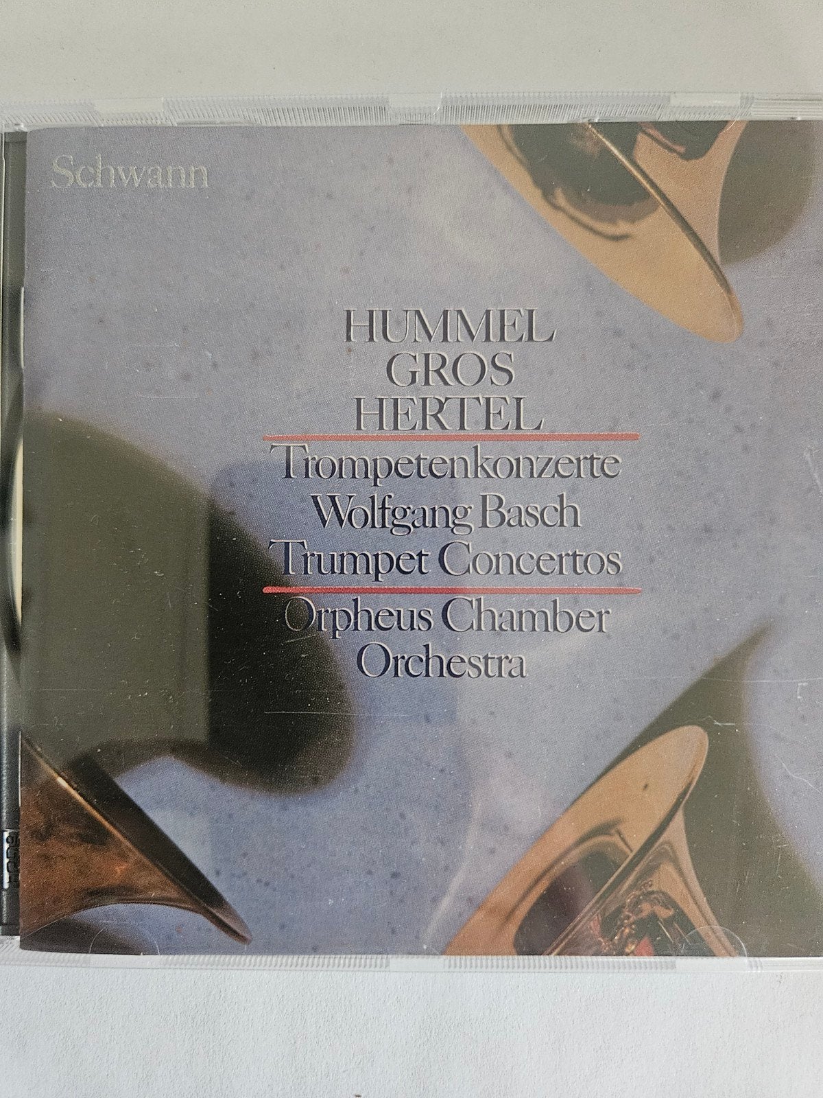 Hummel, Gros, Hertel - Trompetconcerten CD, Gebruikt, Overige componisten, Soloconcert, Ophalen of Verzenden