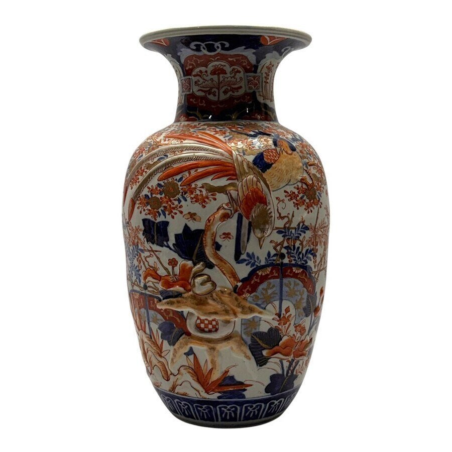 Grote Japans imari vaas, Ophalen of Verzenden