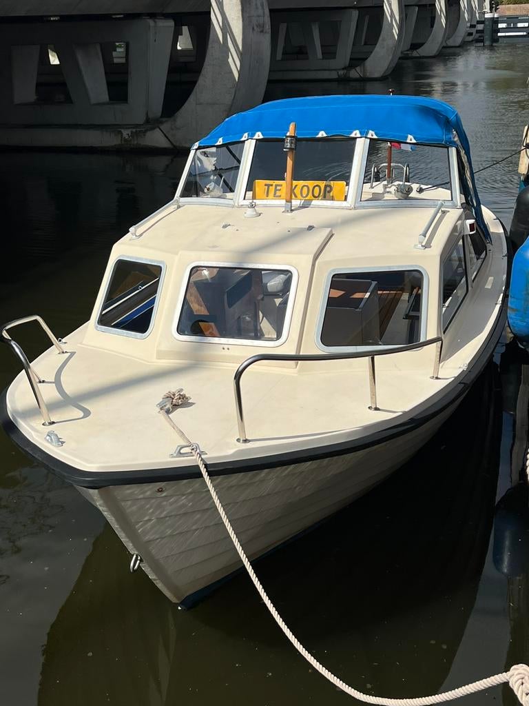 Windy20 Gereviseerde motor.Zeer zuinig!Nieuwe vloer&stoelen, Watersport en Boten, Ophalen, 10 tot 30 pk, Gebruikt, Binnenboordmotor