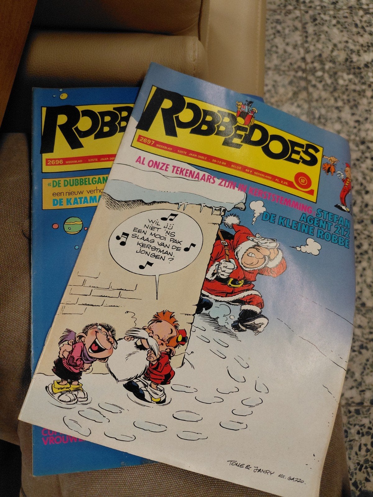 robbedoes strips, Meerdere stripboeken, Ophalen, Gelezen