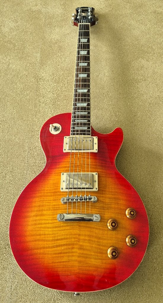 Epiphone Les Paul Standard - Heritage Cherry Sunburst, Muziek en Instrumenten, Ophalen, Zo goed als nieuw, Solid body, Epiphone