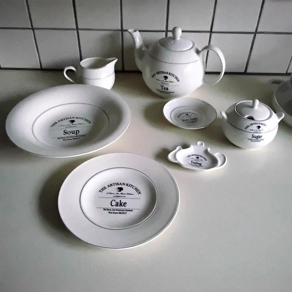 The artisan kitchen  items, Verzenden, Zo goed als nieuw, Overige stijlen, Kop(pen) en/of Schotel(s)