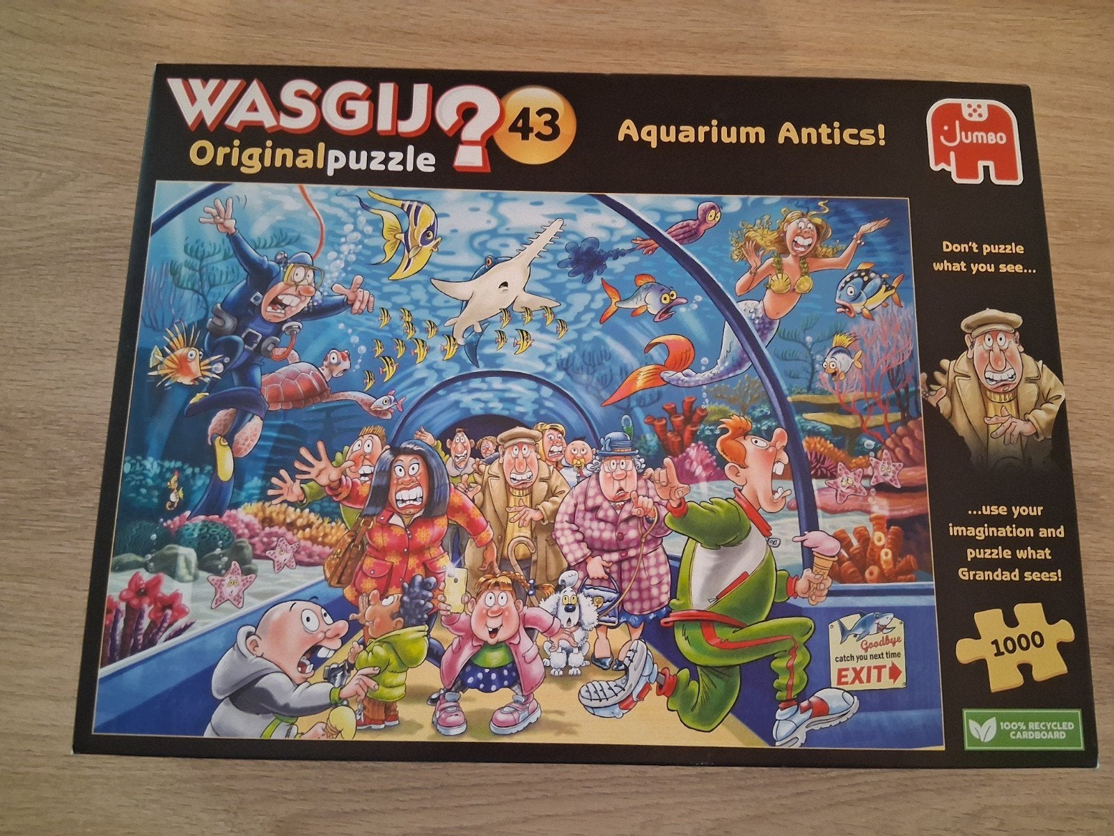 wasgij original 43, Ophalen of Verzenden, 500 t/m 1500 stukjes, Gebruikt