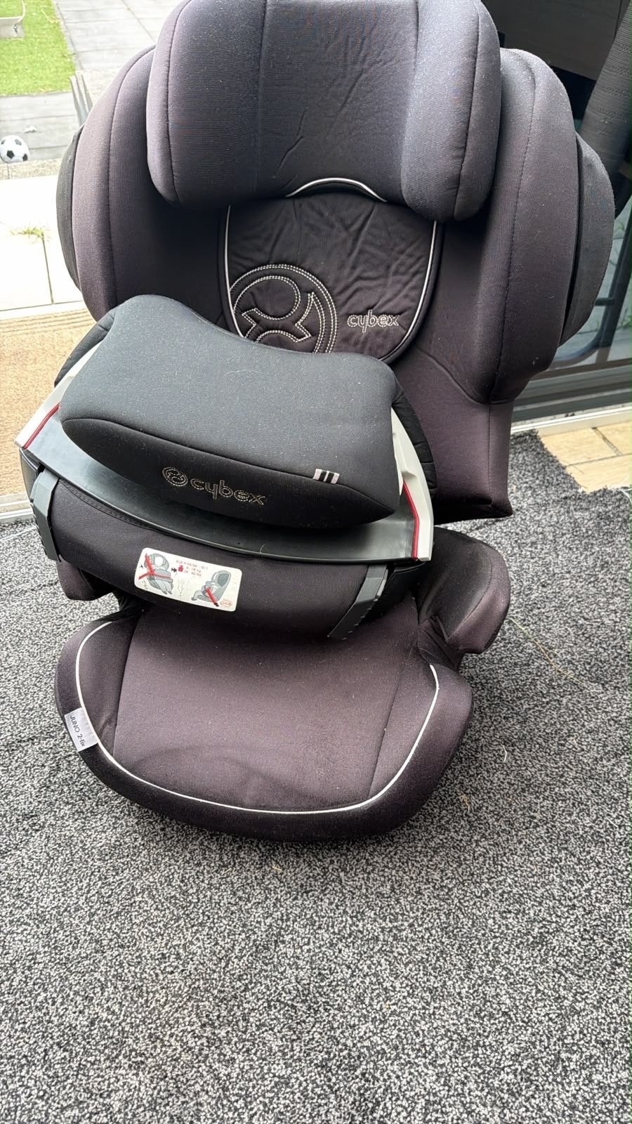 Cybex autostoel met Isofix, Gebruikt, 15 t/m 36 kg, Zijbescherming, Isofix