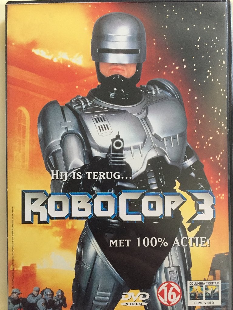 Robocop 3, Vanaf 16 jaar, Ophalen of Verzenden, Zo goed als nieuw, Actie