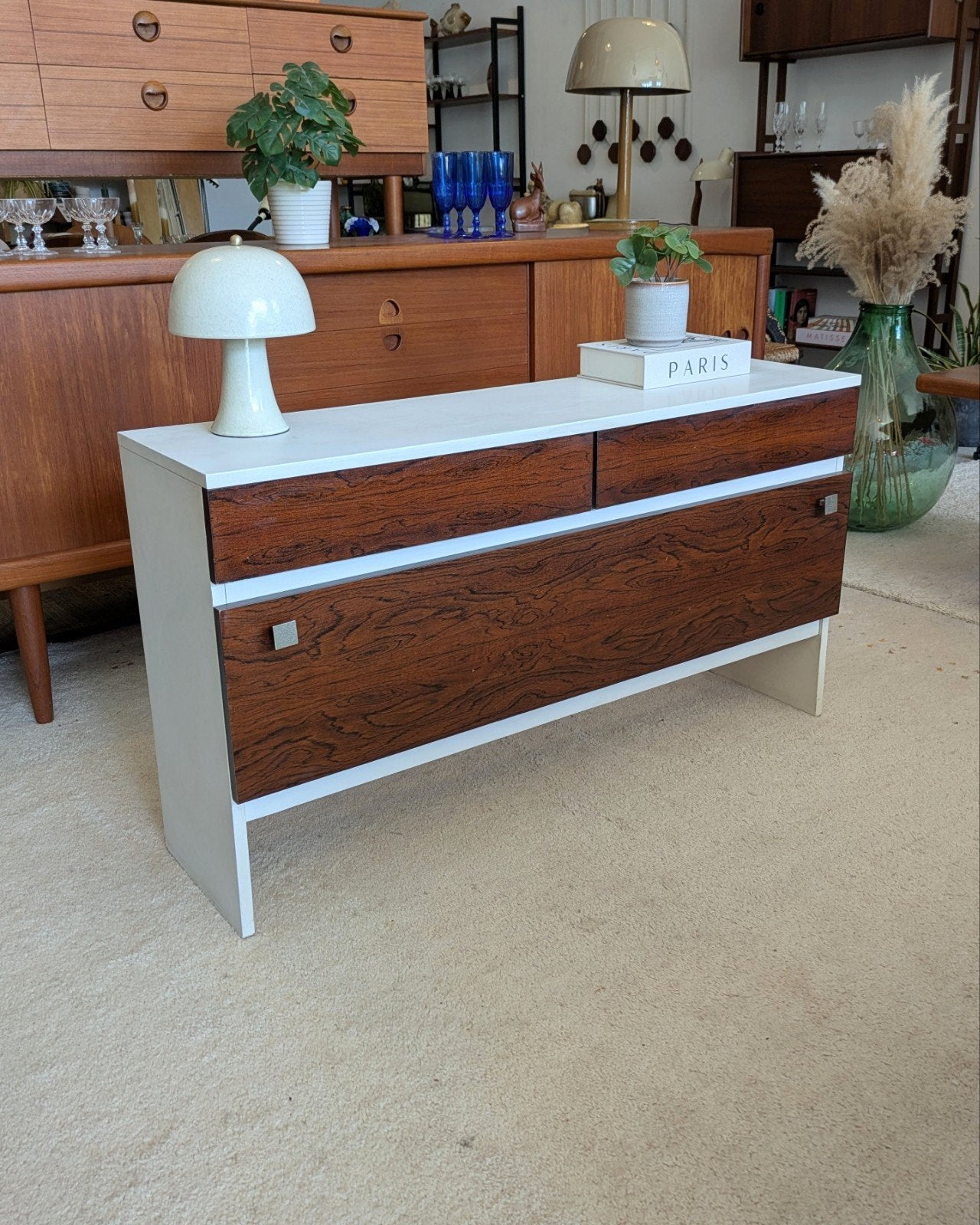Vintage retro dressoir kastje tv meubel, Ophalen