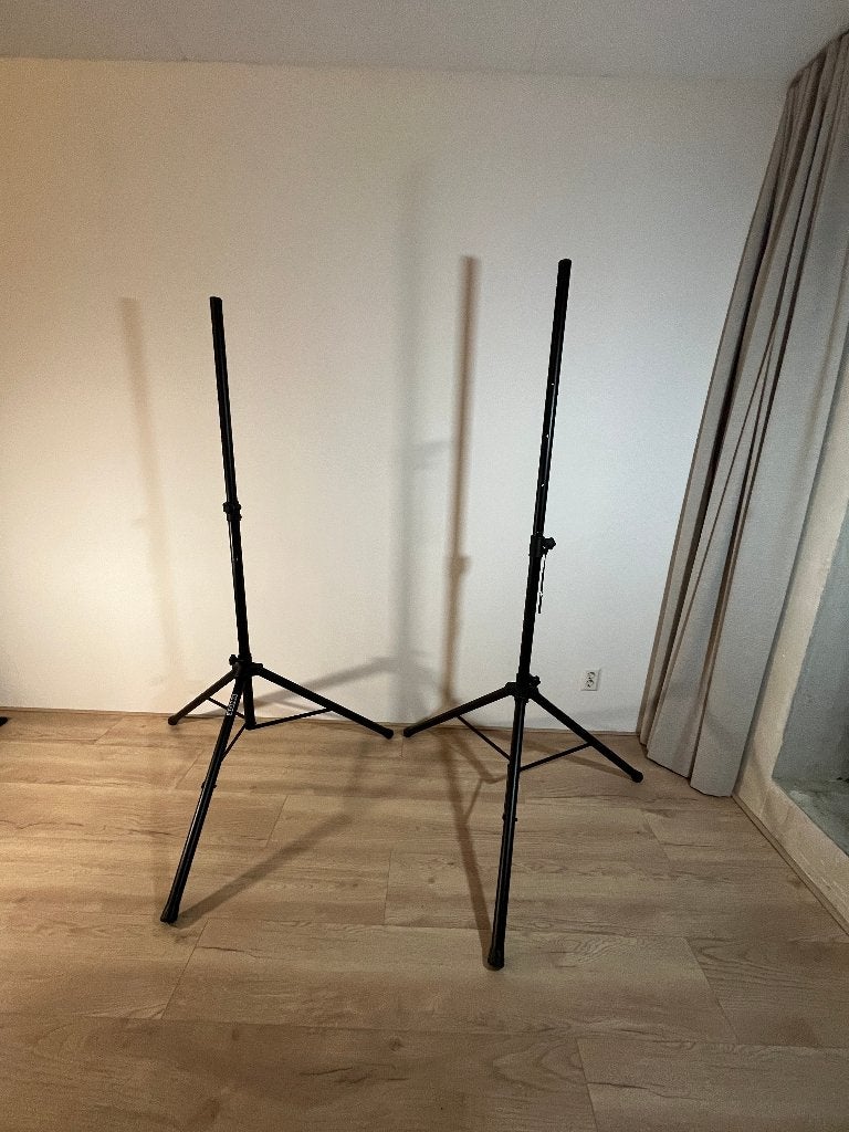 Innox IVA 03 speakerstandkit met draagtas (2 stuks), Muziek en Instrumenten, Standaards, Ophalen, Zo goed als nieuw, Instrumentstandaard