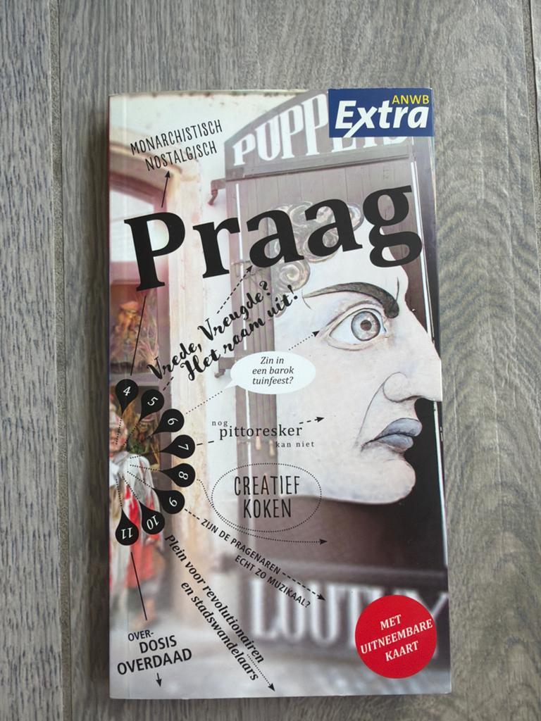 Praag anwb extra, Europa, Ophalen of Verzenden, Zo goed als nieuw, Reisgids of -boek