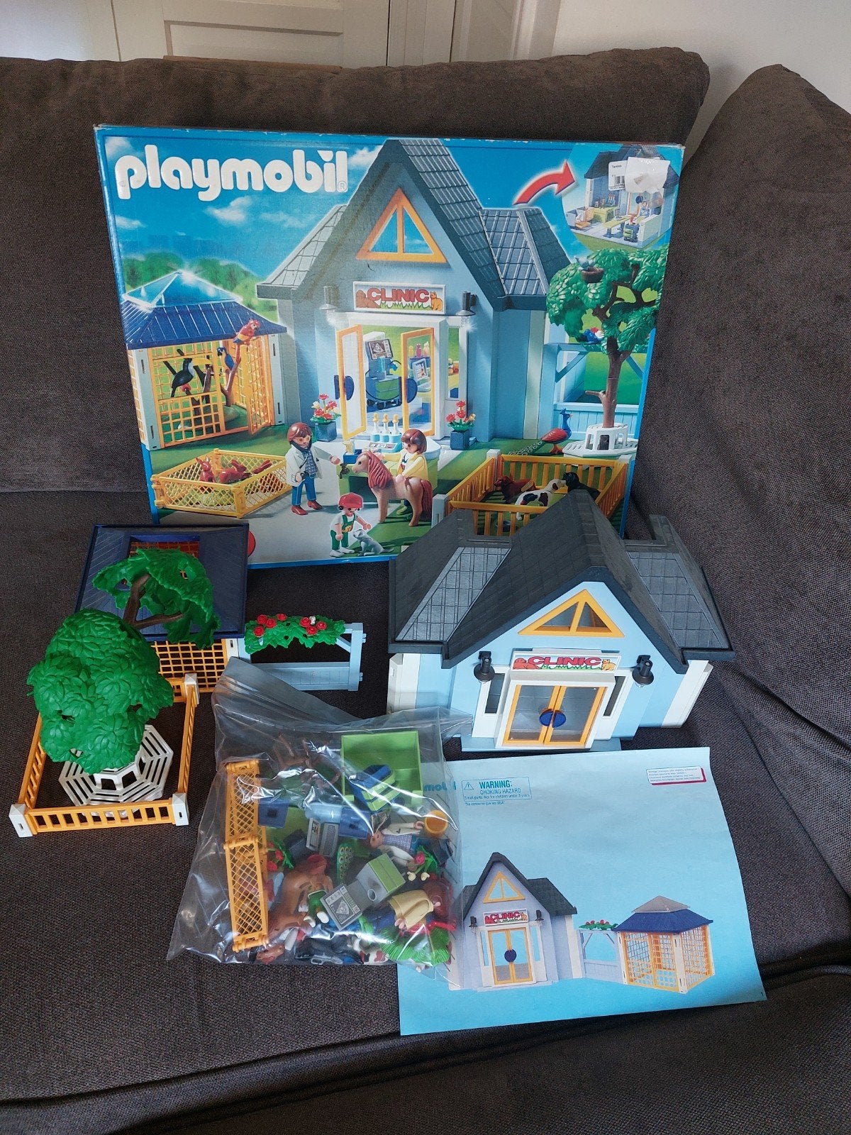 Playmobil Dierenkliniek met originele doos, Ophalen of Verzenden