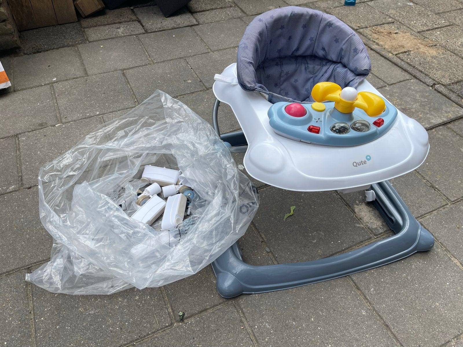 Qute Q-Limo loopstoel - Zo goed als nieuw, Ophalen of Verzenden, Zo goed als nieuw