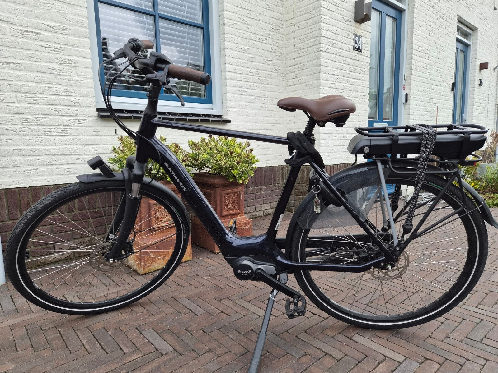 Batavus Finez e-go Active 57cm, lage km stand 2097km. robuus, Fietsen en Brommers, Ophalen of Verzenden, Zo goed als nieuw, Batavus