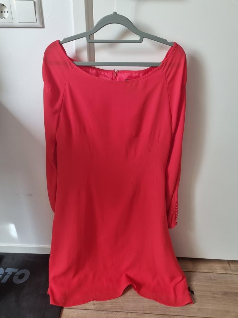 Chique rood jurkje, maat 38 - perfect voor bruiloft!, Maat 38/40 (M), COLLIGNON COUTURE LIGHT, Ophalen of Verzenden, Zo goed als nieuw