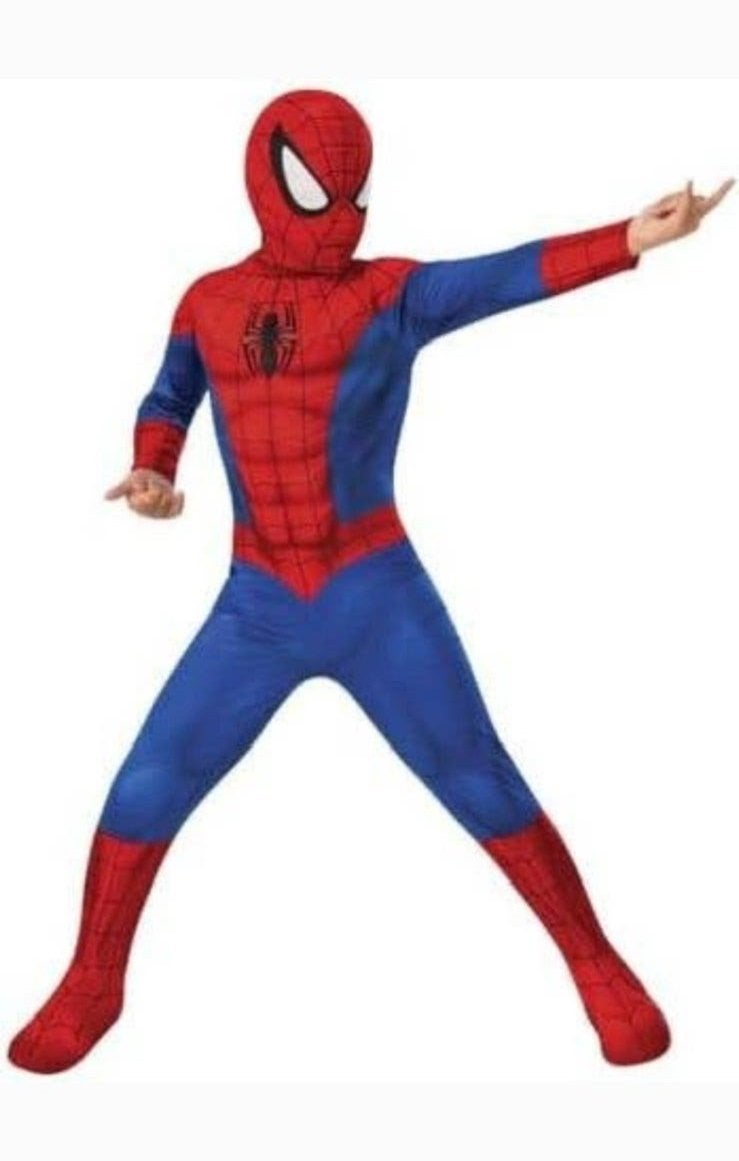Officieel gelicenseerd Marvel Spider-Man kostuum maat S, Carnaval, Nieuw, Ophalen of Verzenden, Kleding