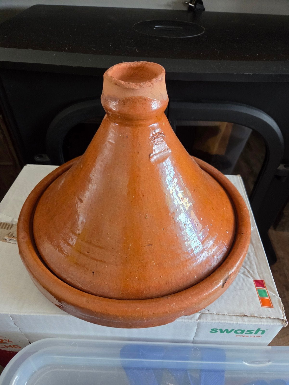 Tajine, Huis en Inrichting, Keuken | Potten en Pannen, Ophalen of Verzenden, Zo goed als nieuw