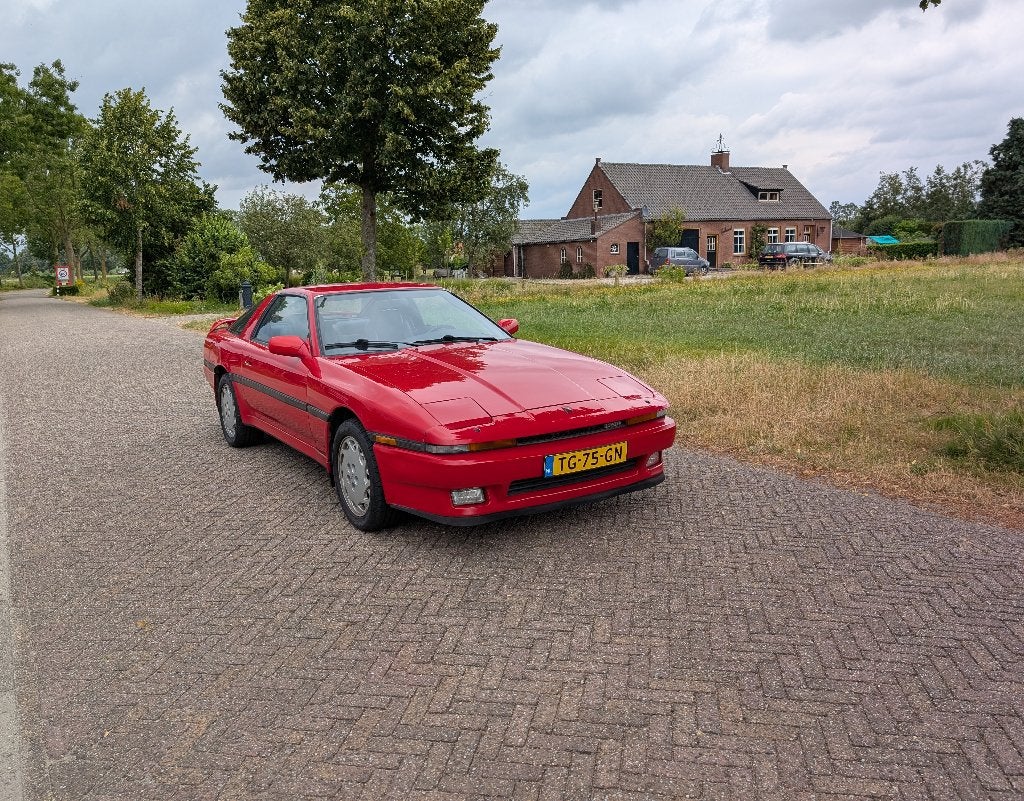 Toyota Supra 3.0 I Turbo AUT K6 1988 Rood, Automaat, Achterwielaandrijving, 1608 kg, Supra