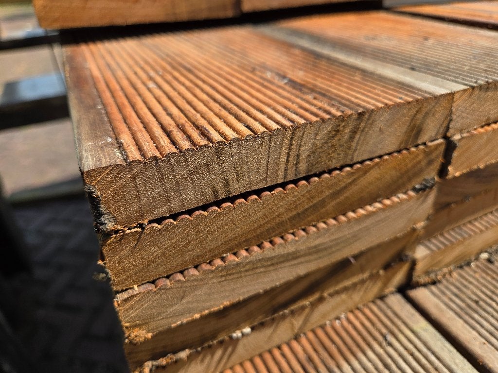 Hardhouten Profielplanken / Tuinplanken - nr: HP41, Tuin en Terras, Palen, Balken en Planken, Ophalen, Planken, Nieuw, Hardhout