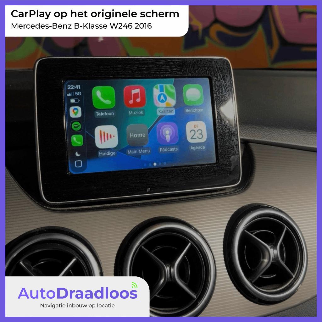Mercedes B-Klasse W246 Apple CarPlay / Android Auto inbouwen, Ophalen of Verzenden