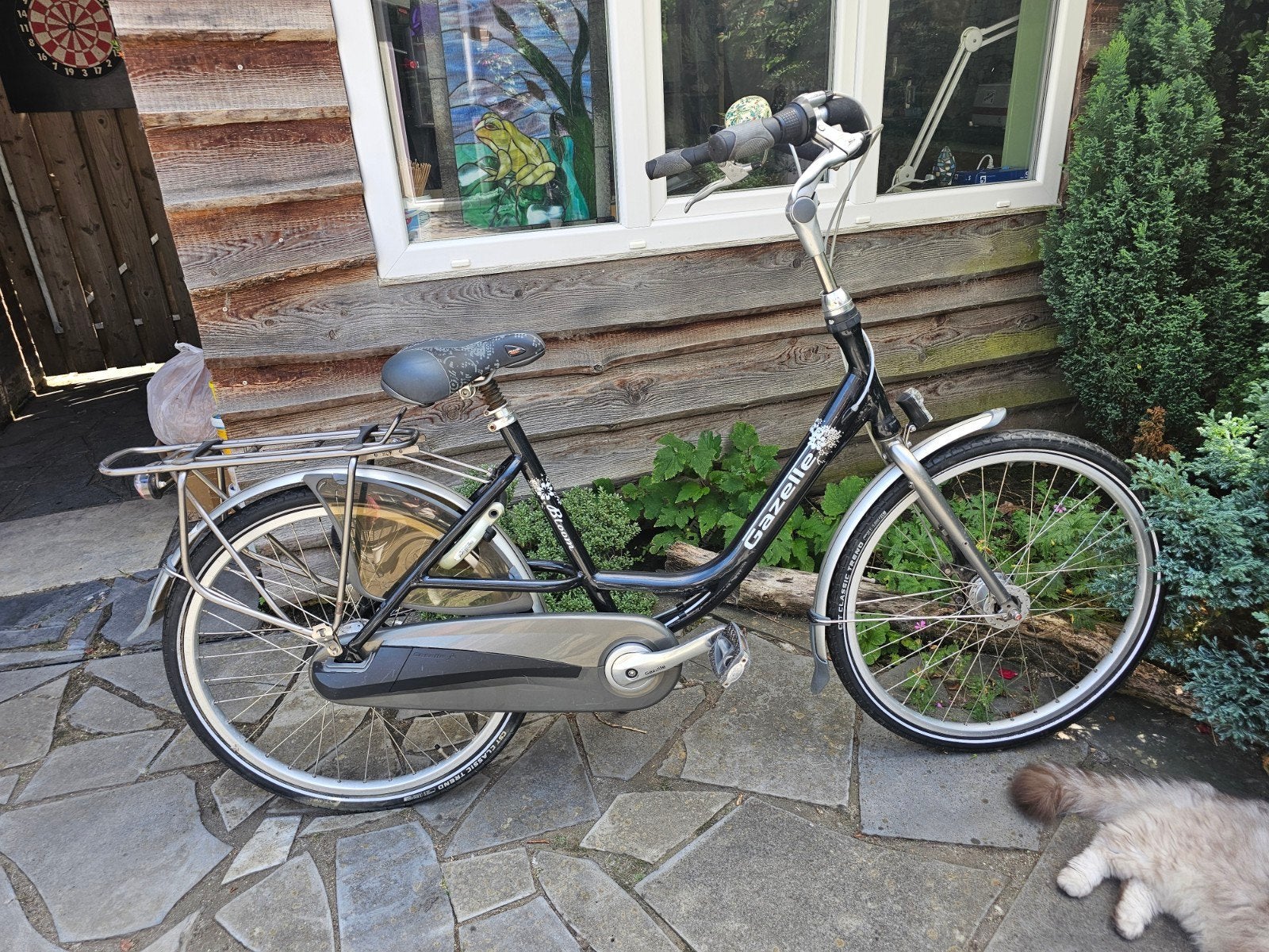 Gazelle Bloom mamafiets framemaat 49, Fietsen en Brommers, Fietsen | Dames | Moederfietsen, Ophalen, Gebruikt, 47 tot 50 cm, Versnellingen