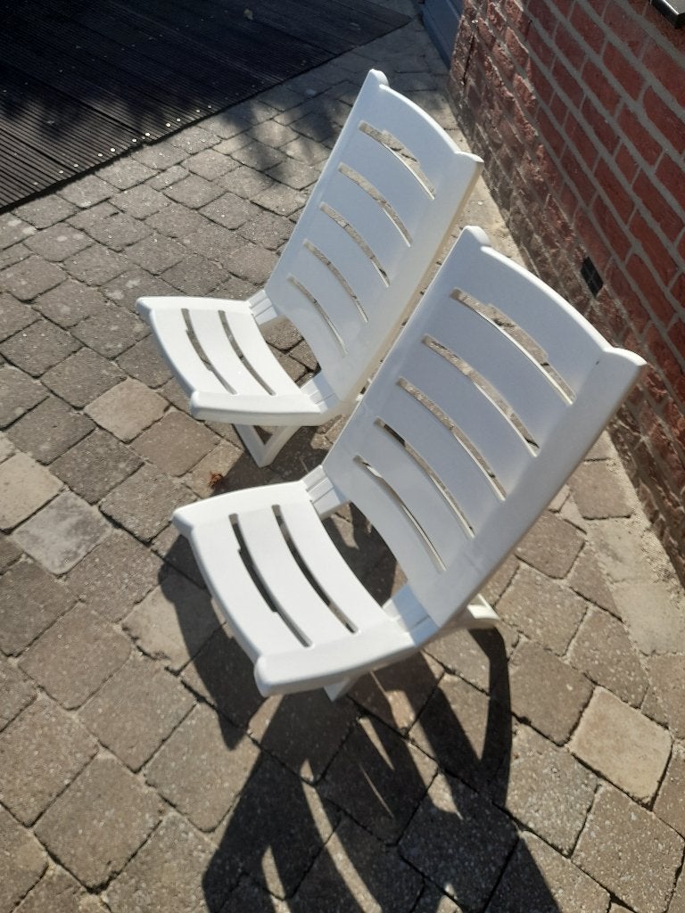 Strandstoeltjes 2x, Ophalen, Zo goed als nieuw, Campingstoel