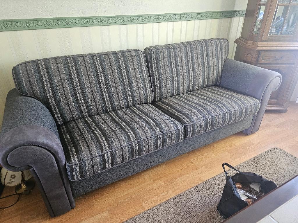 Bankstel, Ophalen, Gebruikt, 75 tot 100 cm, Rechte bank