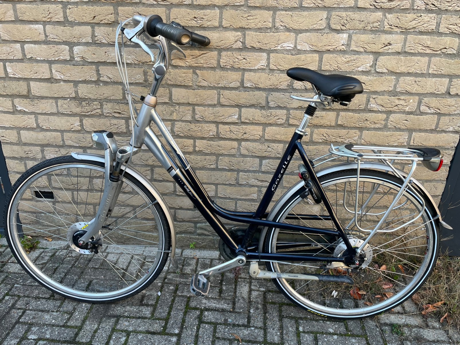 Gazelle goldline .28 inch . Frame 57. 8speed . Vering. Et, 56 cm of meer, Ophalen, Zo goed als nieuw
