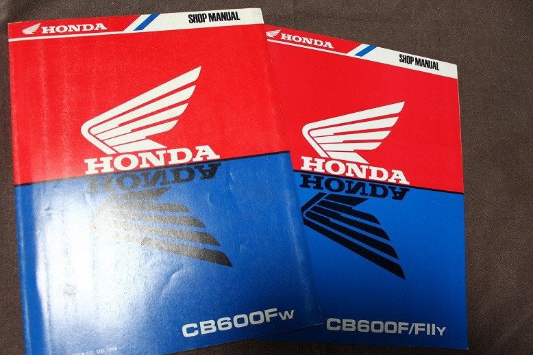 Honda CB600F w CB600 Fw FII 1998 shop manual werkplaatsboek, Ophalen of Verzenden, Honda