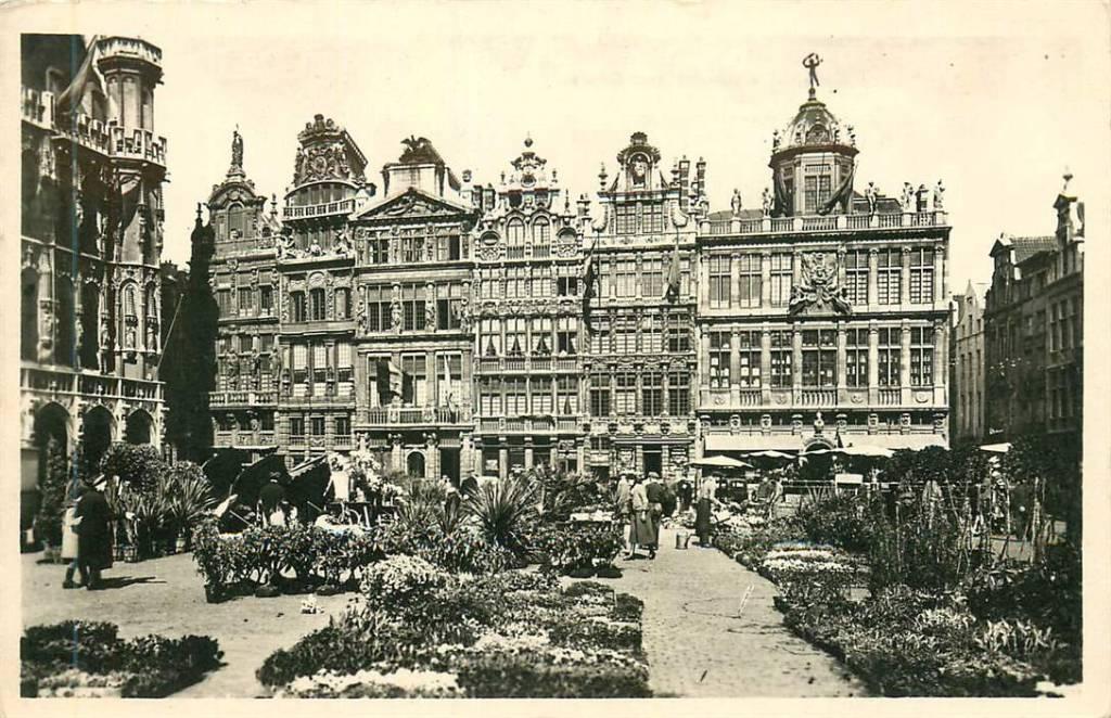 381-294-007 Brussel  Grote Markt, Verzenden, Voor 1920, Overig Europa