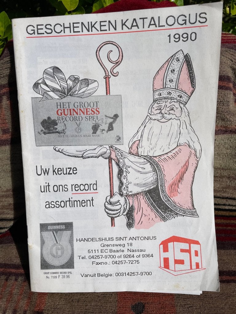 Sinterklaas Geschenken Katalogus / Catalogus uit 1990., Verzenden, Zo goed als nieuw