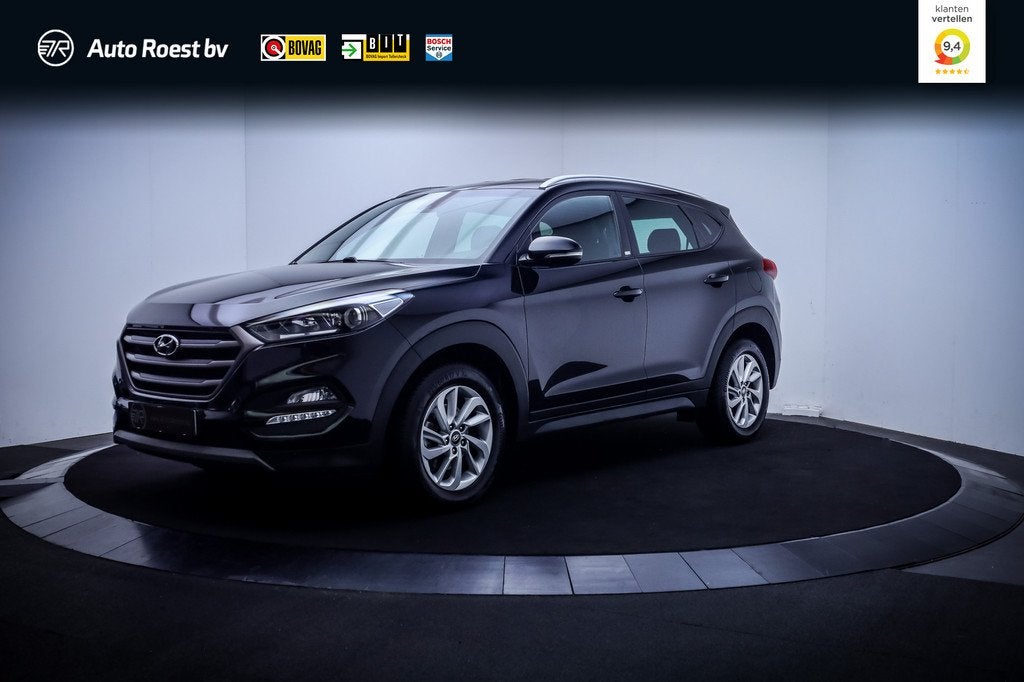 Hyundai Tucson 1.6T 177Pk Aut. PASSION Comfort CAMERA | CARP, Auto's, Hyundai, Bedrijf, Te koop, Tucson, ABS, Achteruitrijcamera