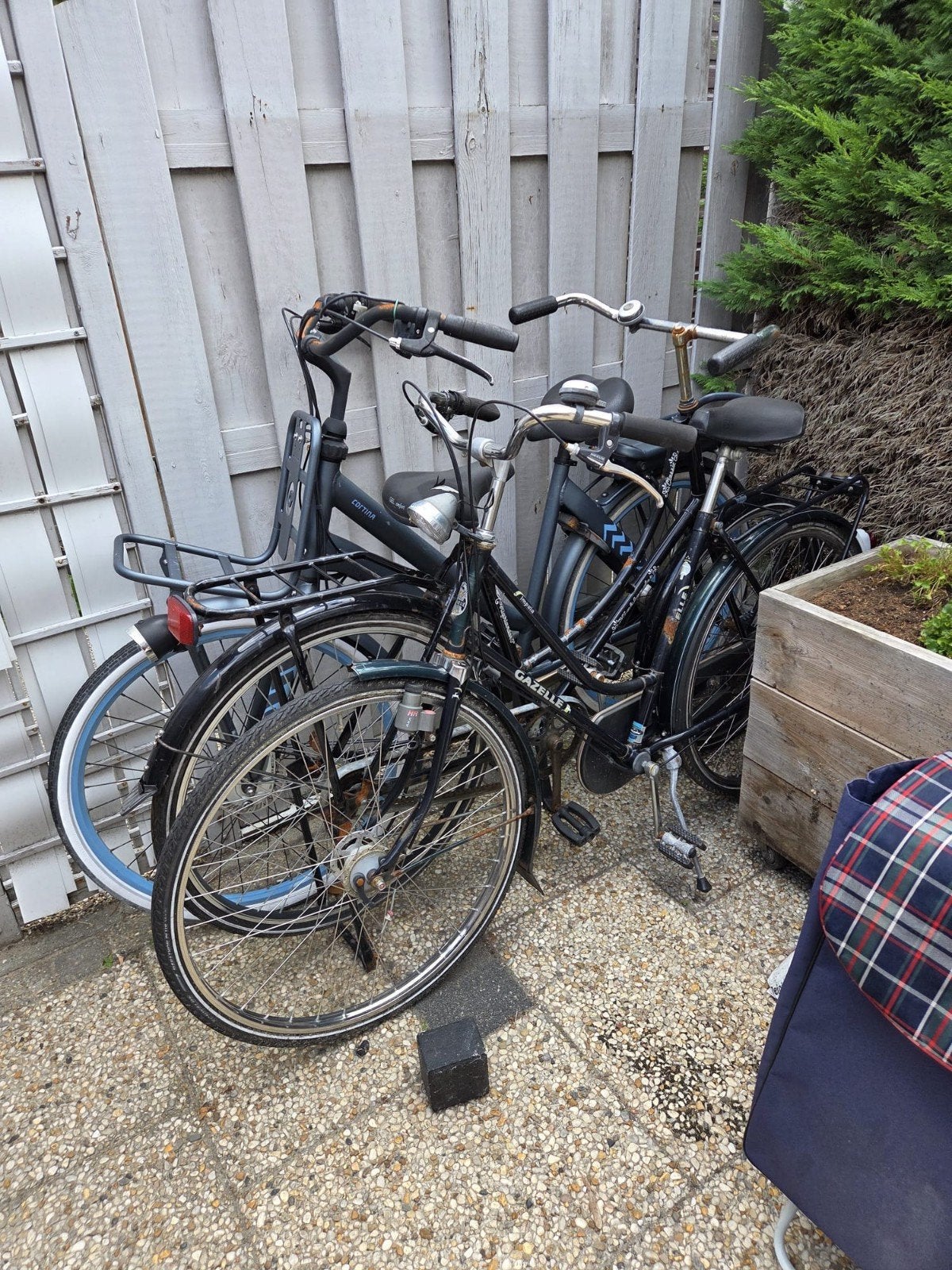 Opknap fietsen te koop - Gazelle en cortina merk, Ophalen, Gebruikt, Gazelle