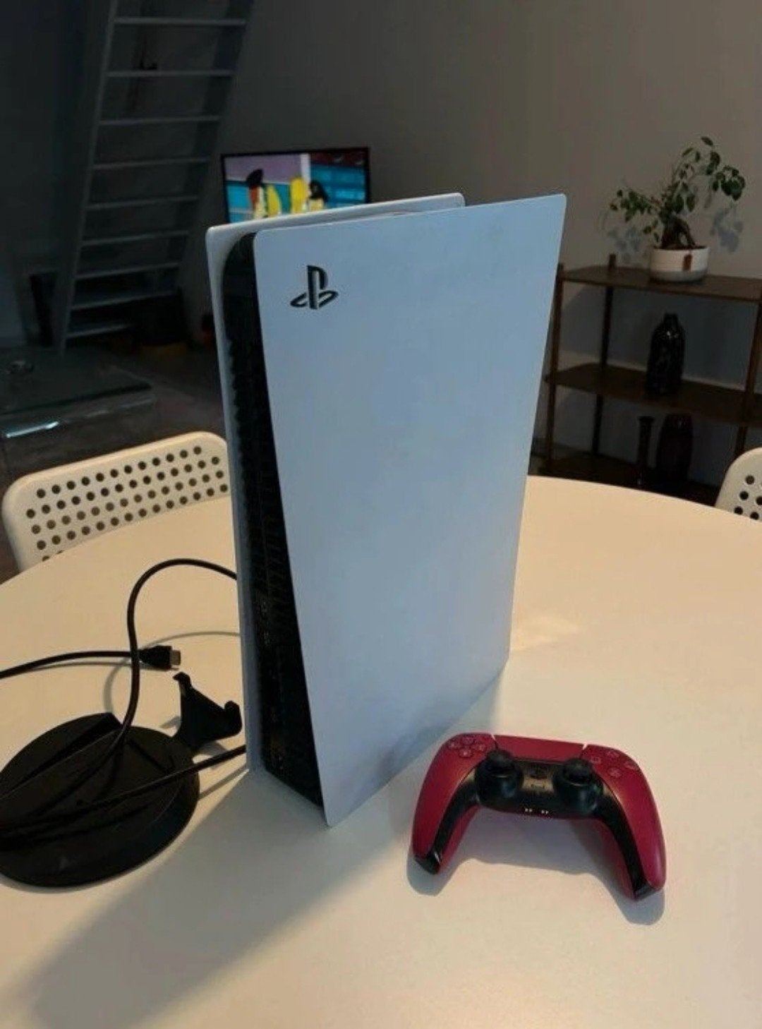 Sony PlayStation 5 Disc Edition met rode controller, Ophalen of Verzenden