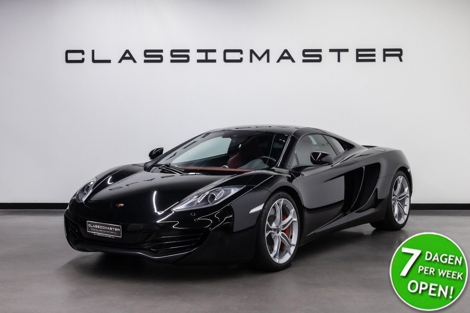 McLaren MP4-12C 3.8 Btw auto, (€ 99.132,23 Ex B.T.W) DEALE, Auto's, Dealer onderhouden, Achterwielaandrijving, 8 cilinders, Zwart