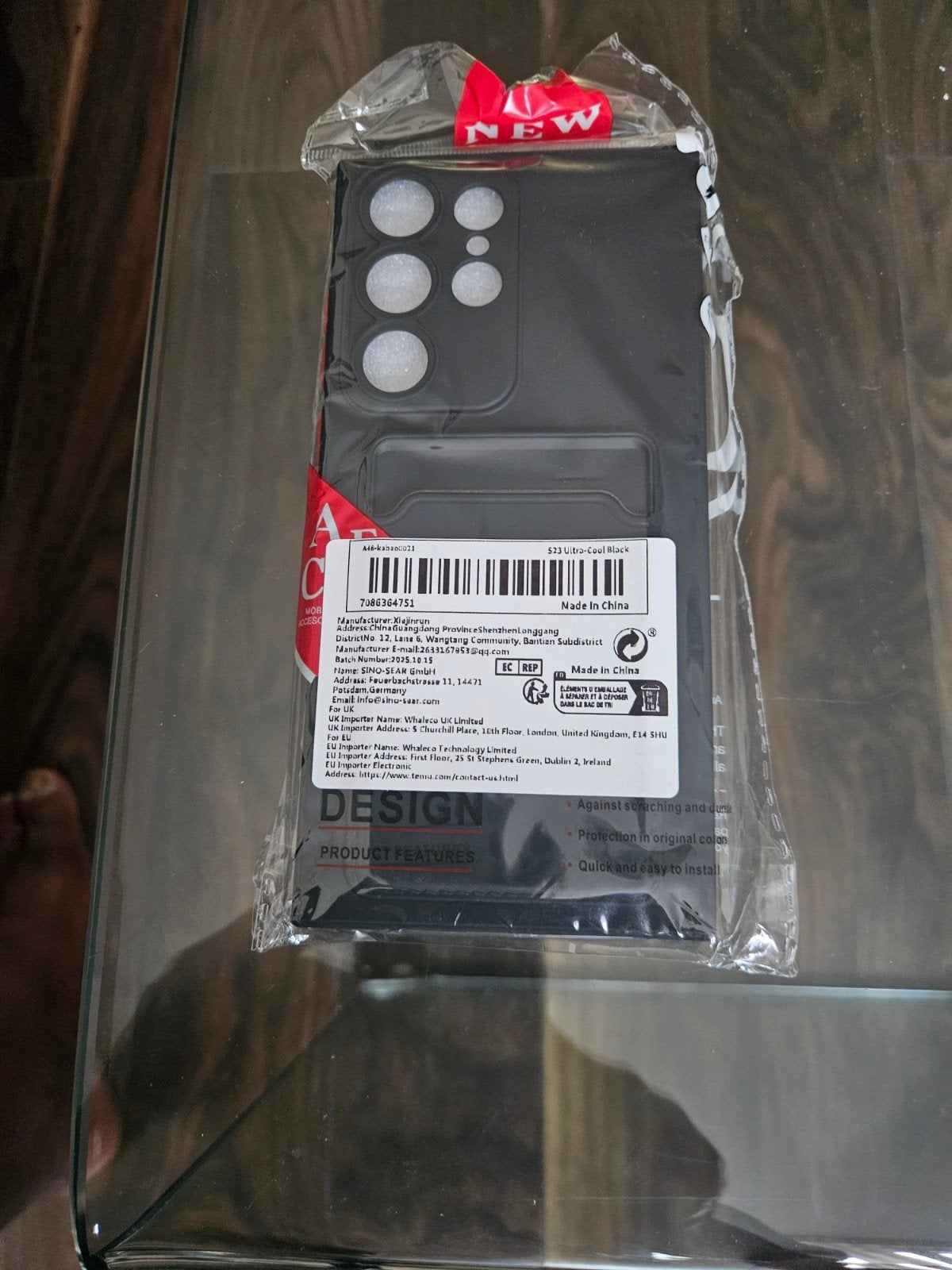 Nieuw Samsung Galaxy S23 Ultra Hoesje - Ongeopend, Ophalen of Verzenden, Nieuw, Overige modellen, Hoesje of Tasje