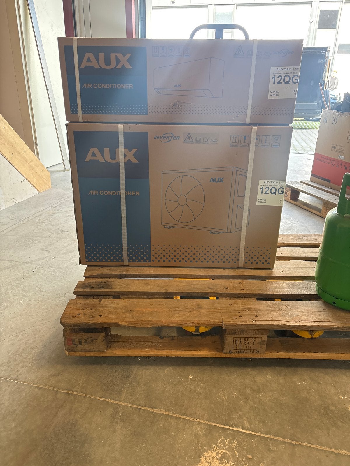 AUX Airconditioner - Nieuw in doos, Minder dan 60 m³, Nieuw, 3 snelheden of meer, Ophalen of Verzenden