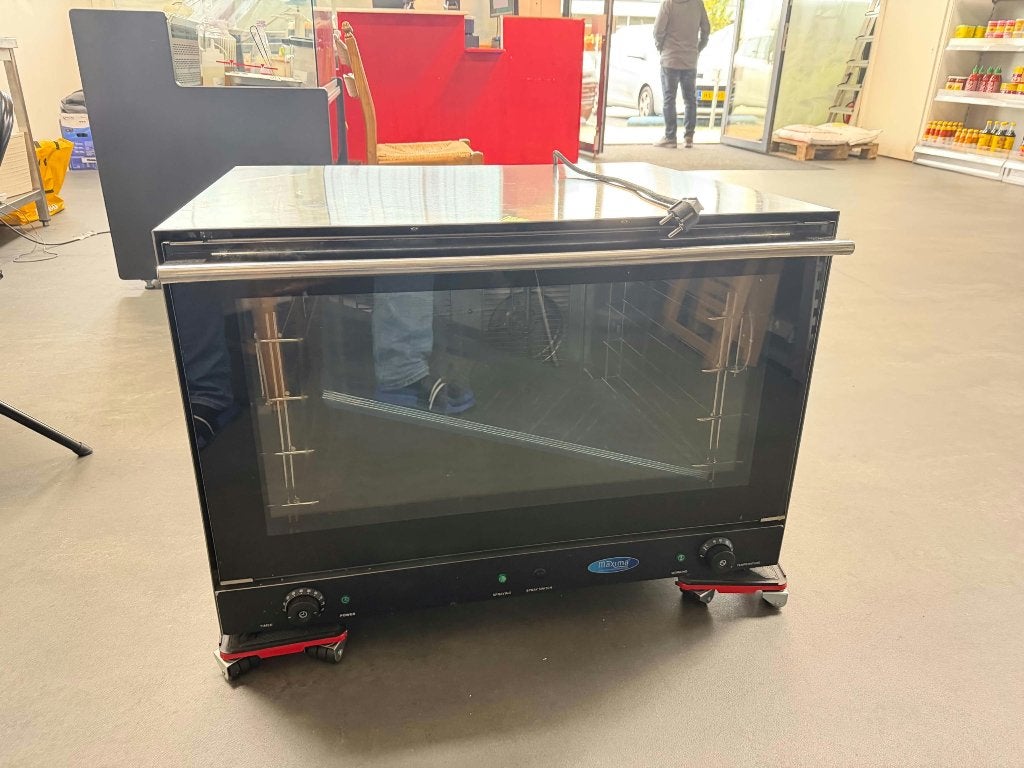ZGAN Maxima heteluchtoven 4x 60x40 stoom 230V bakkerijoven