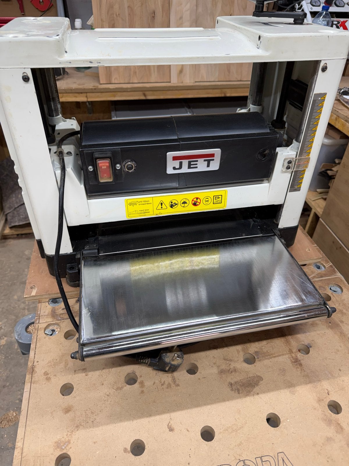 JET JWP-12 Vandiktebank - 318mm 230V, Ophalen, Gebruikt, Elektrisch, Overige soorten