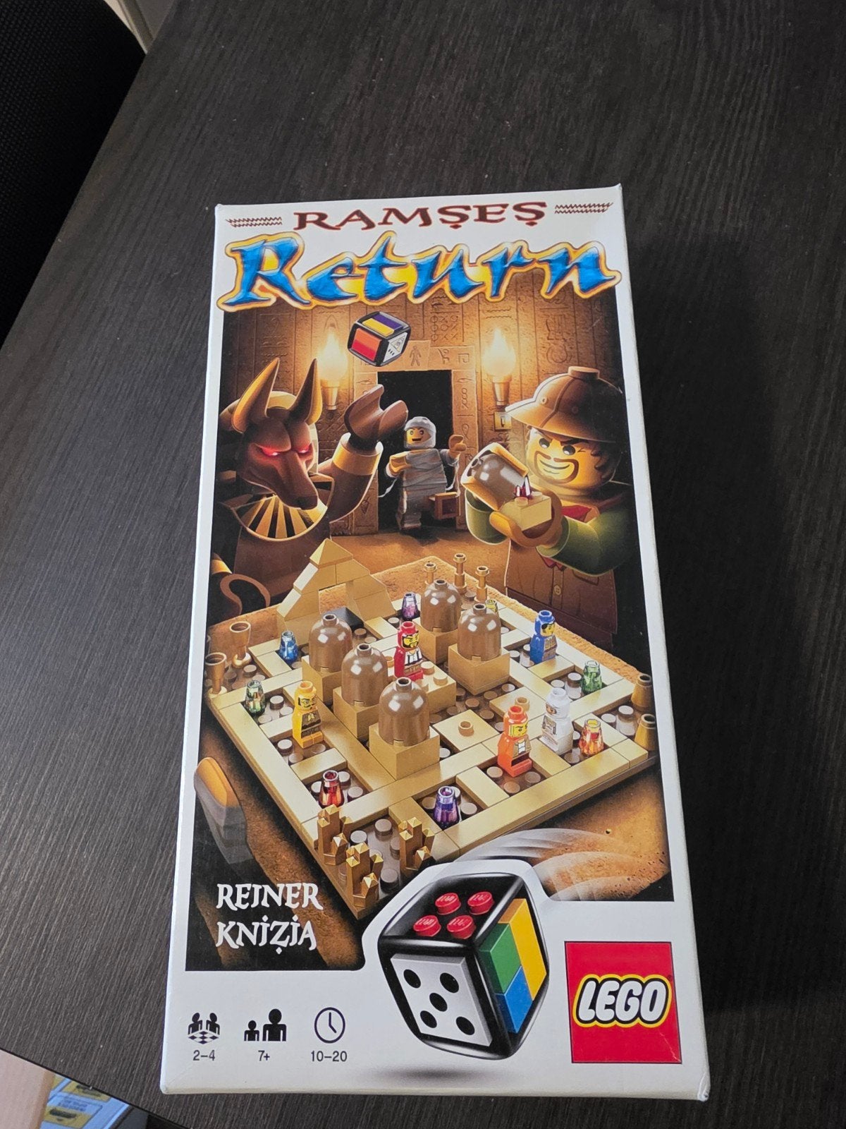 Lego Ramses Return Bordspel - Compleet en Zo Goed als Nieuw, Een of twee spelers, Ophalen of Verzenden, Zo goed als nieuw, LEGO