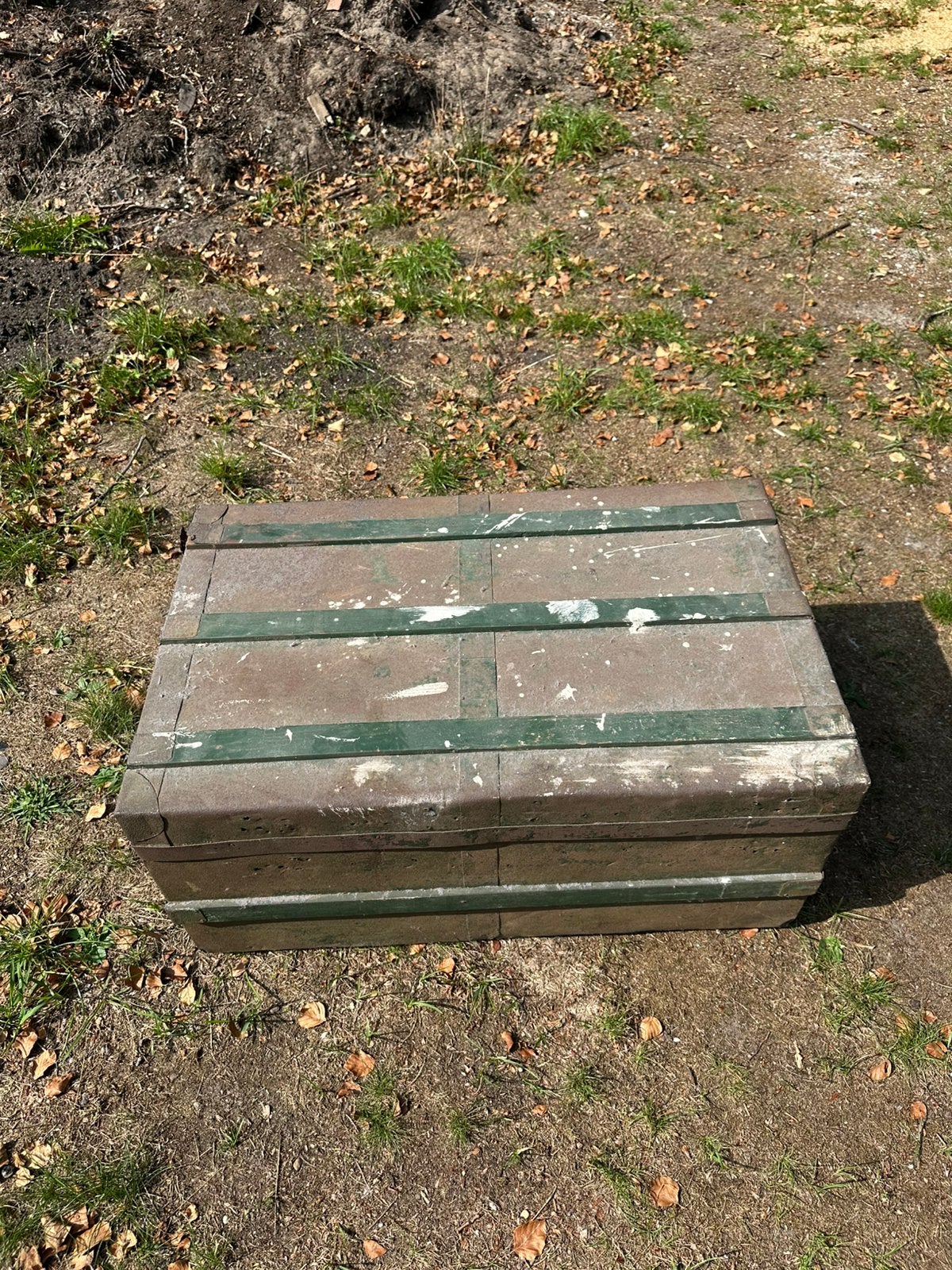 Houten oude kist, Ophalen, Overige materialen, Minder dan 50 cm, Gebruikt