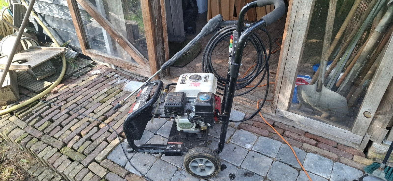 Rofi Jet B16-220 Hogedrukreiniger op Benzine, Ophalen