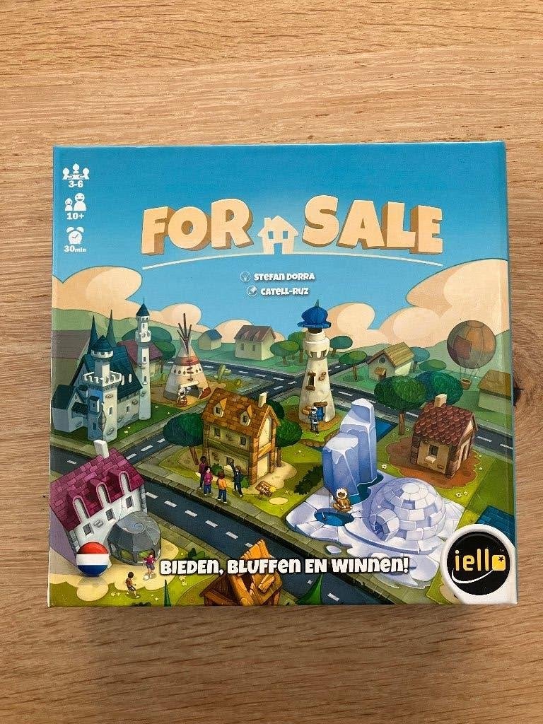 For Sale kaartspel, Vijf spelers of meer, Ophalen, Zo goed als nieuw